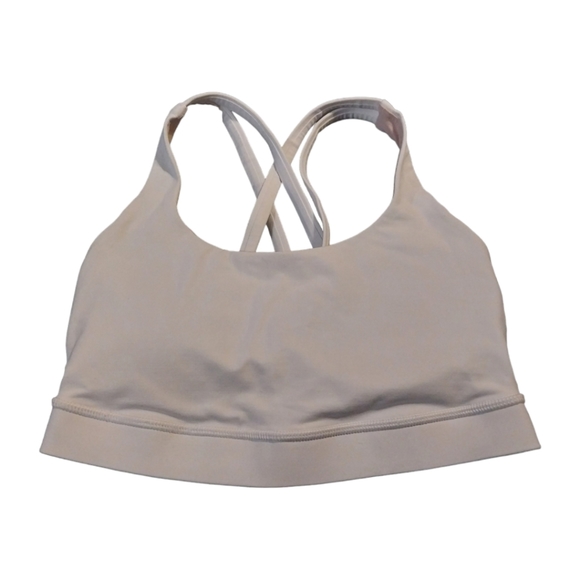 Lululemon Energy Bra Sports Bra White Size 4 - Picture 4 of 6